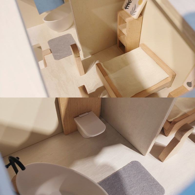 Baby Assembled Dollhouse Simulation Toy