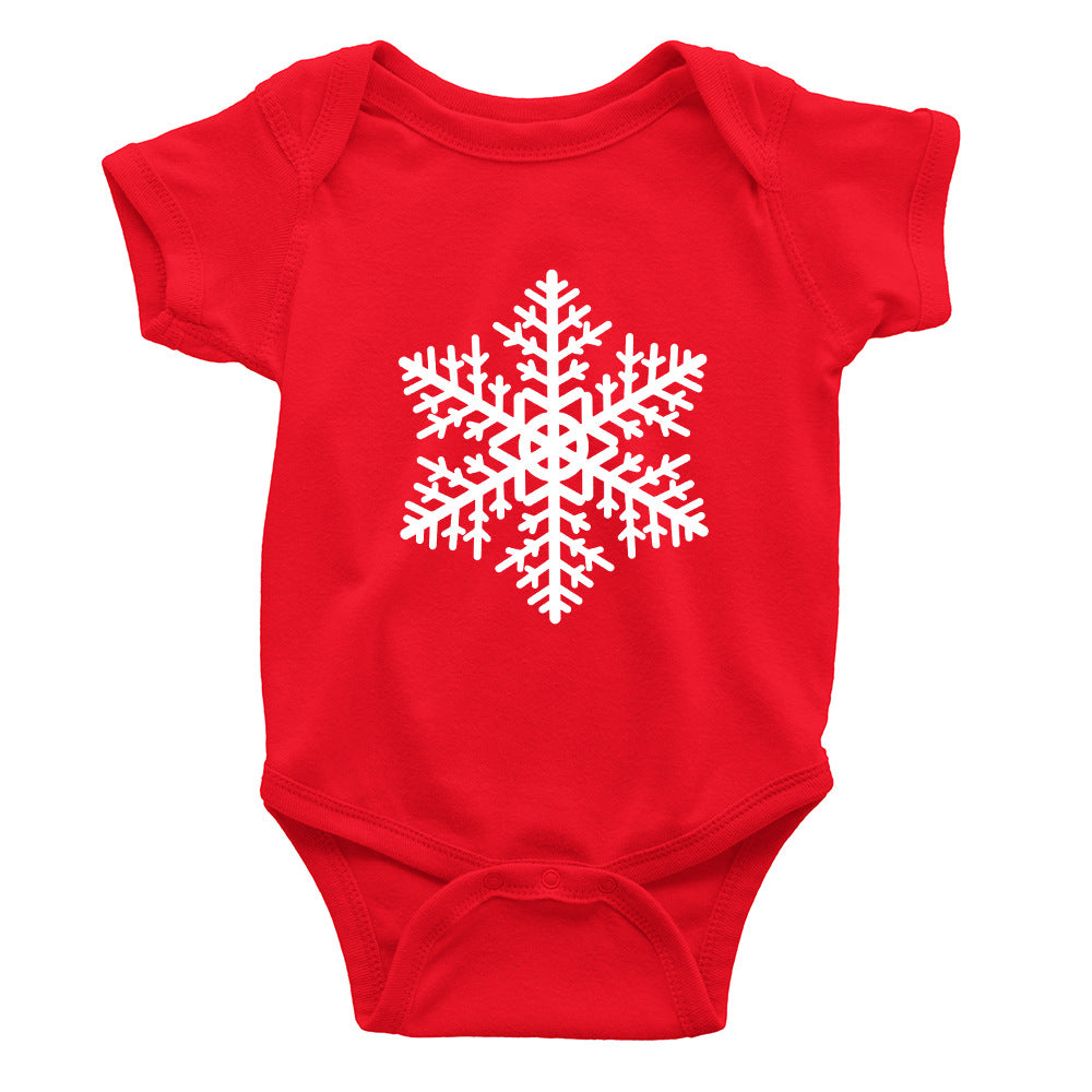 Cotton Baby Short Sleeve Romper Coating