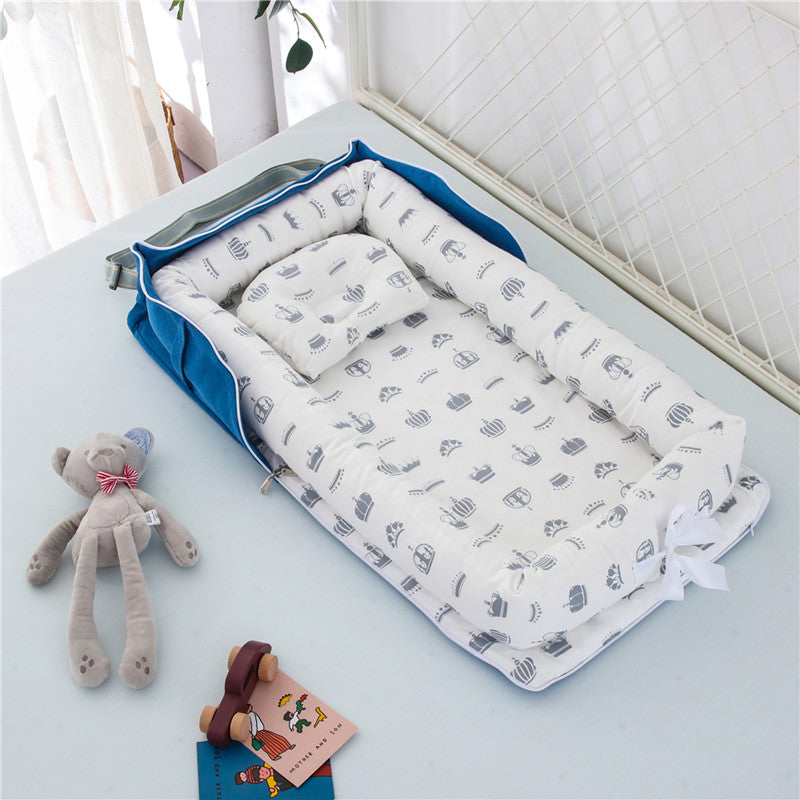 Portable Foldable Cotton Baby Crib