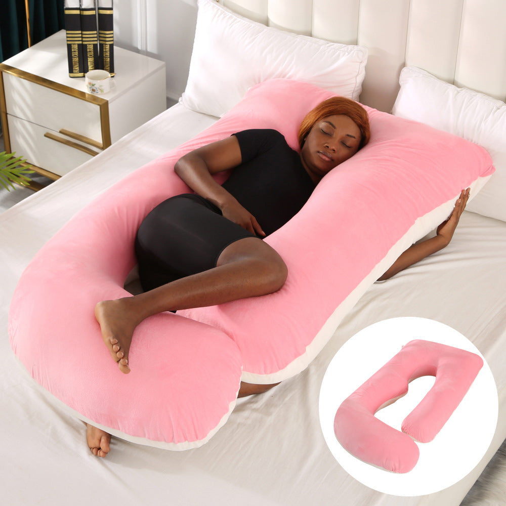 J-Type Maternity Waist Support Slope Pillow
