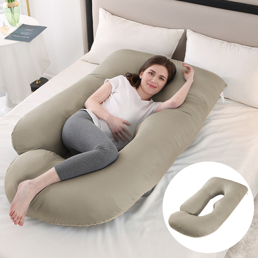 J-Type Maternity Waist Support Slope Pillow