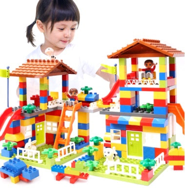 Children City Puzzle Building Blocks Educational Toy