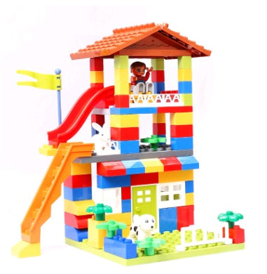 Children City Puzzle Building Blocks Educational Toy