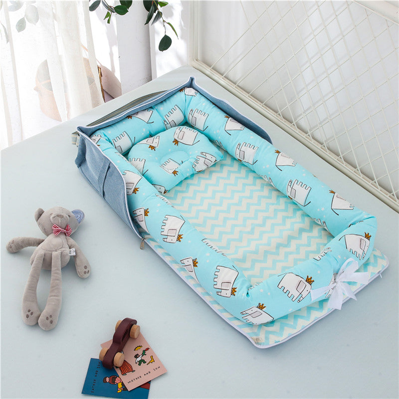 Portable Foldable Cotton Baby Crib