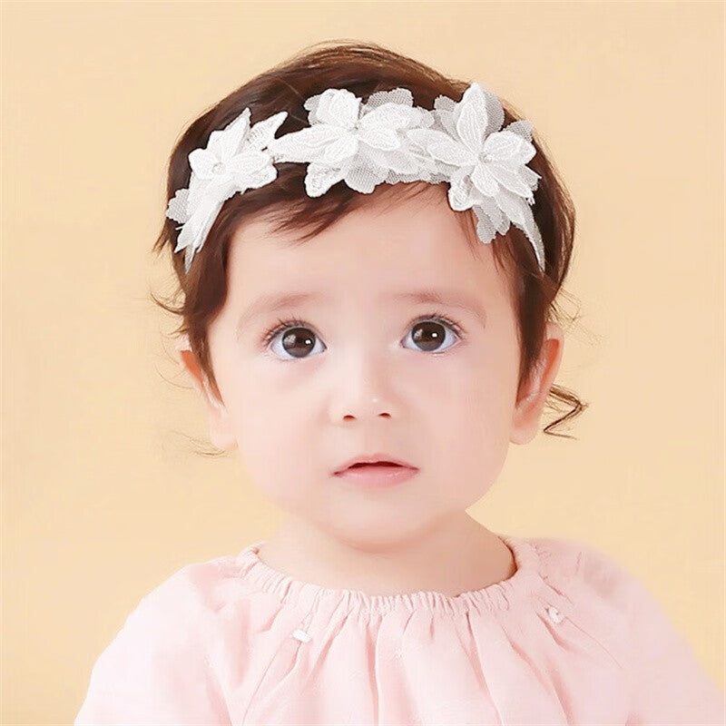Baby Girl Bow Knot Lace Headband Hair Accessories
