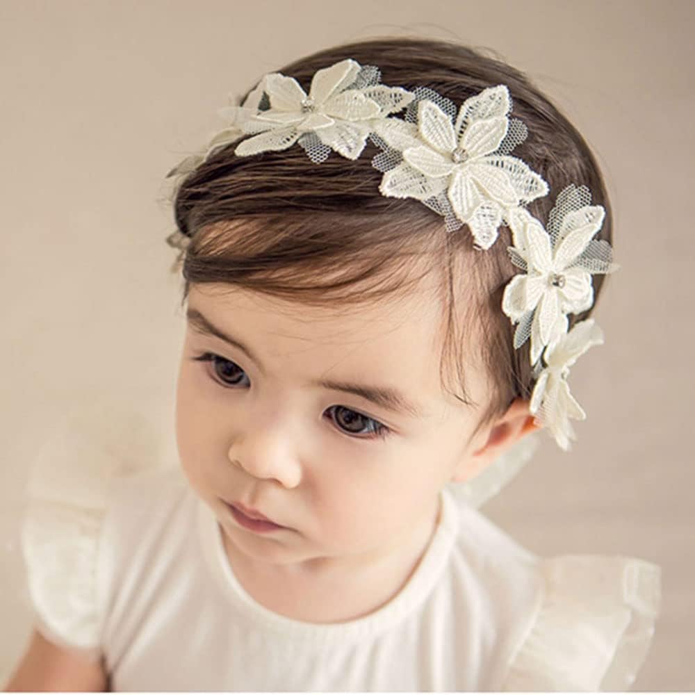 Baby Girl Bow Knot Lace Headband Hair Accessories