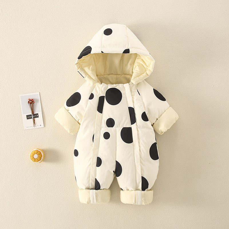 Winter Baby Down Coveralls Clothing