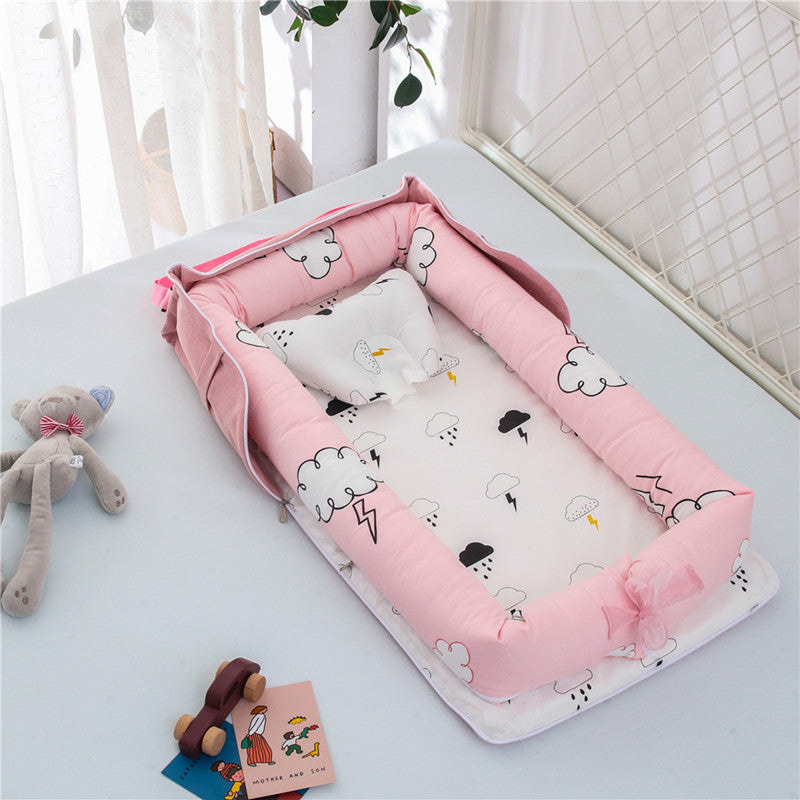 Portable Foldable Cotton Baby Crib