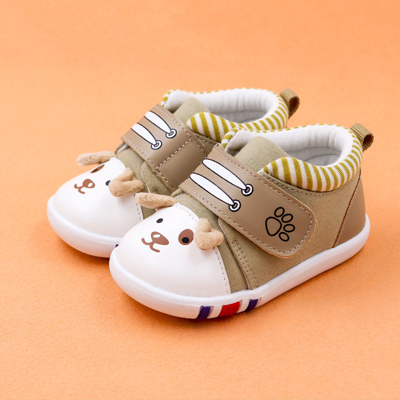 Baby Cartoon Non Slip Toe Cap Shoes