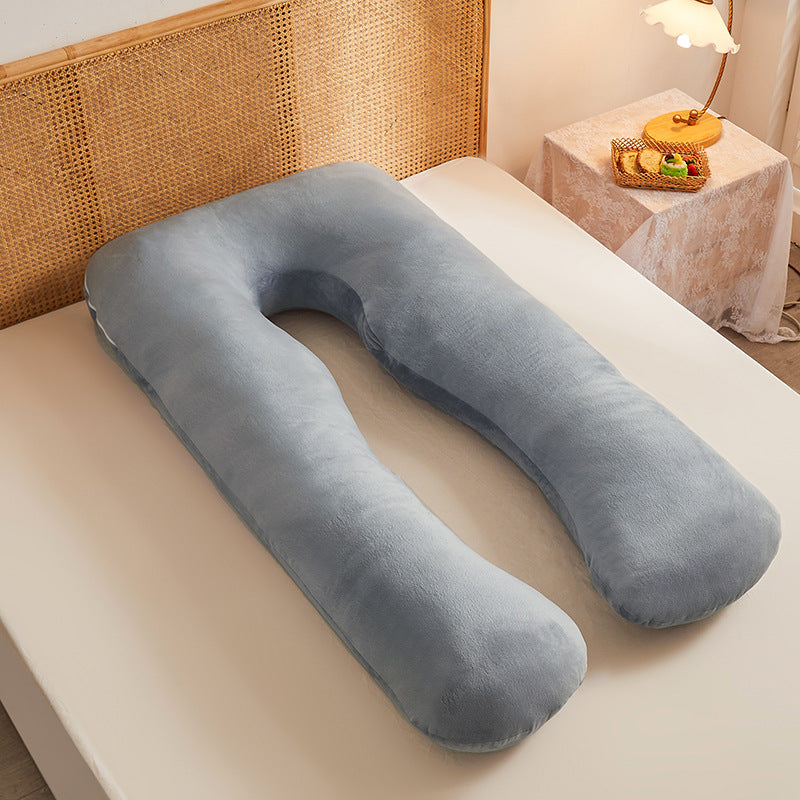 Multifunctional Maternity Pure Cotton Removable And Washable U-shape Pillow