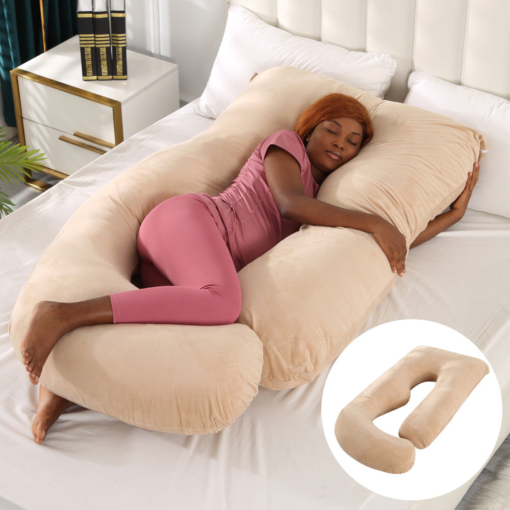 J-Type Maternity Waist Support Slope Pillow