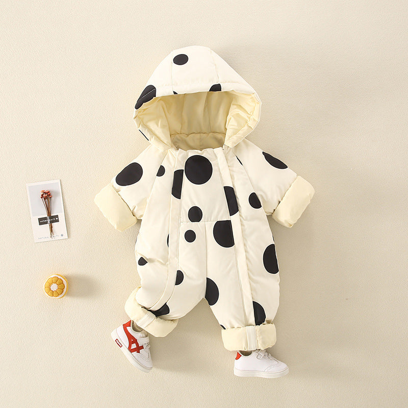 Winter Baby Down Coveralls Clothing