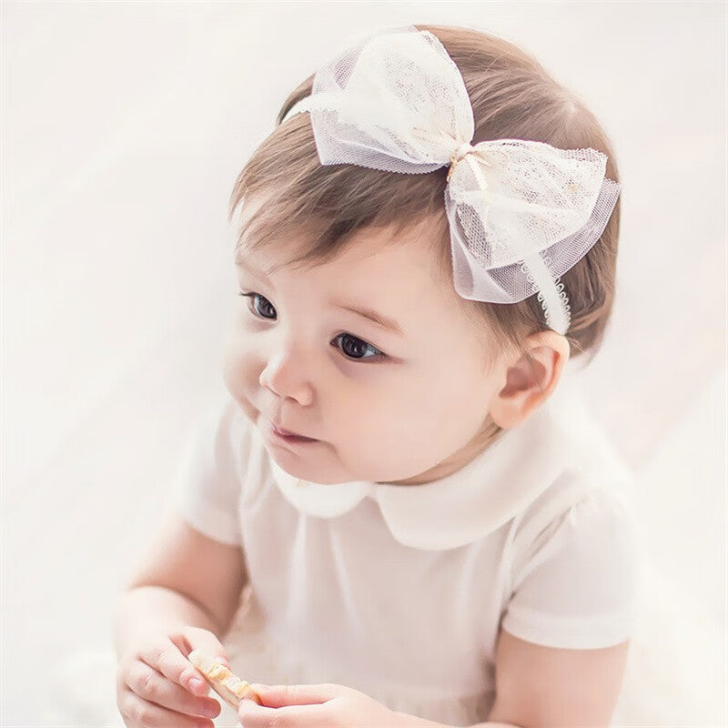 Baby Girl Bow Knot Lace Headband Hair Accessories