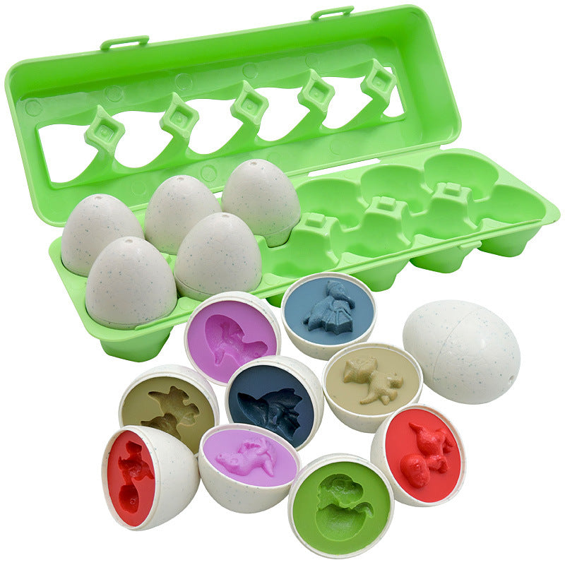Baby Montessori Shape Sorting Egg Educational Toy