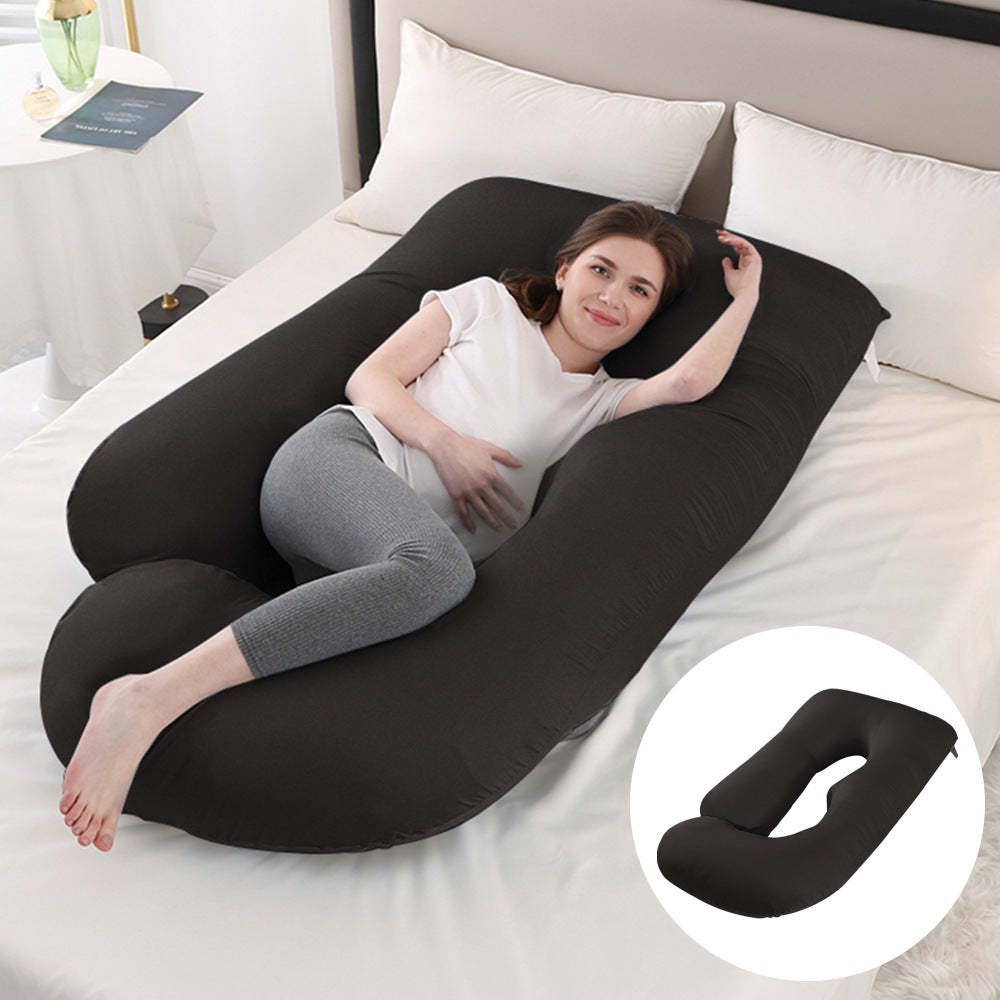 J-Type Maternity Waist Support Slope Pillow