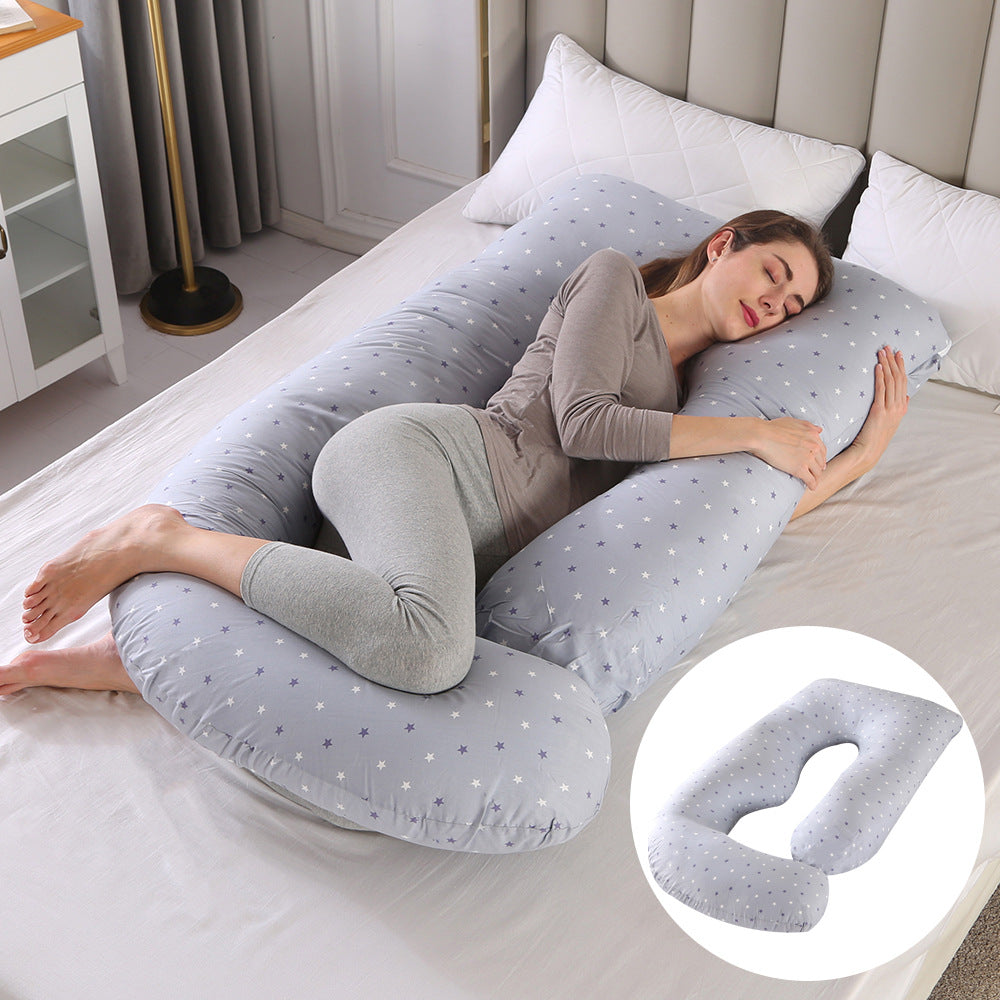 J-Type Maternity Waist Support Slope Pillow