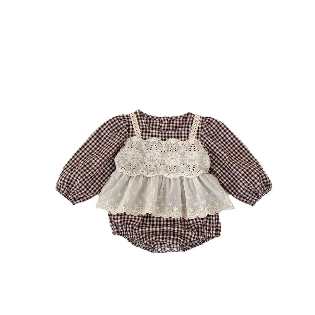 Baby Girl Lace Skirt Romper Triangle Outfit