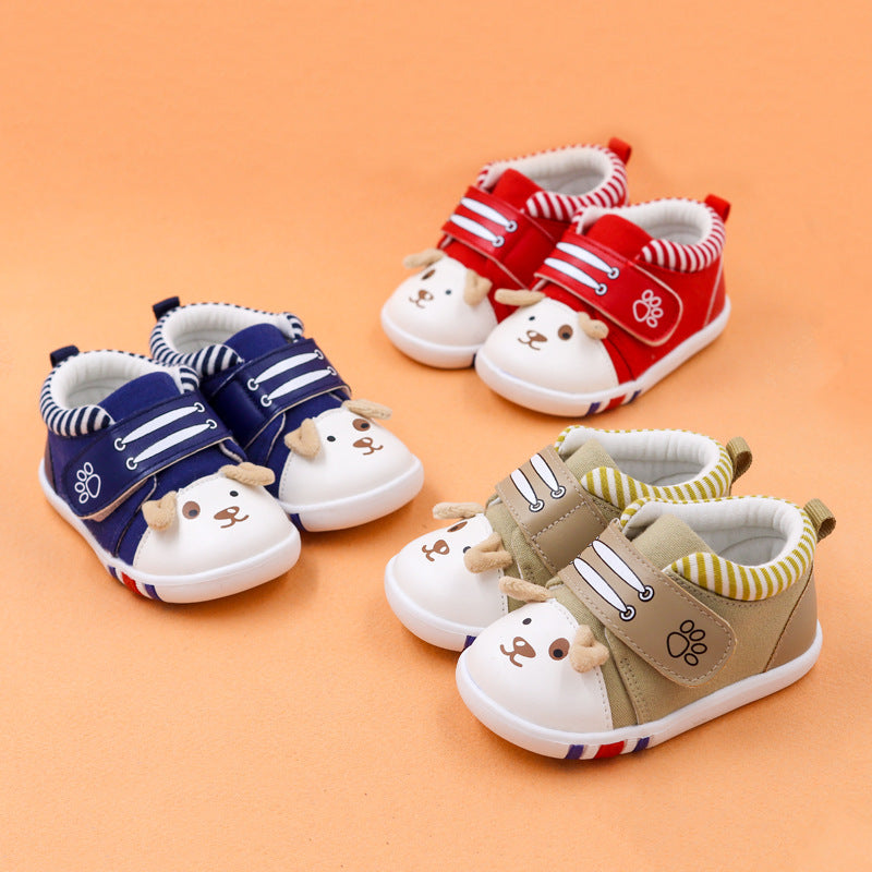 Baby Cartoon Non Slip Toe Cap Shoes
