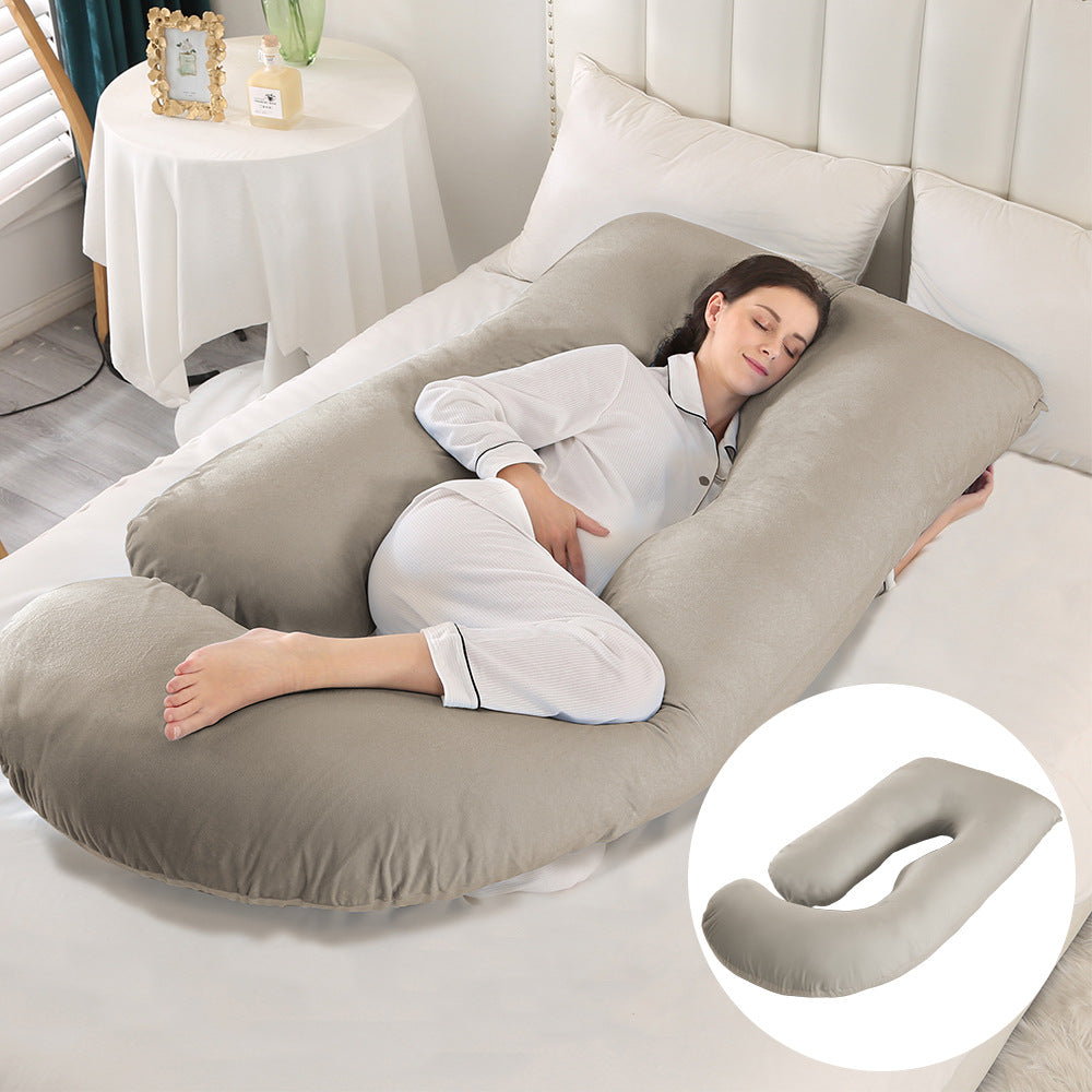 J-Type Maternity Waist Support Slope Pillow