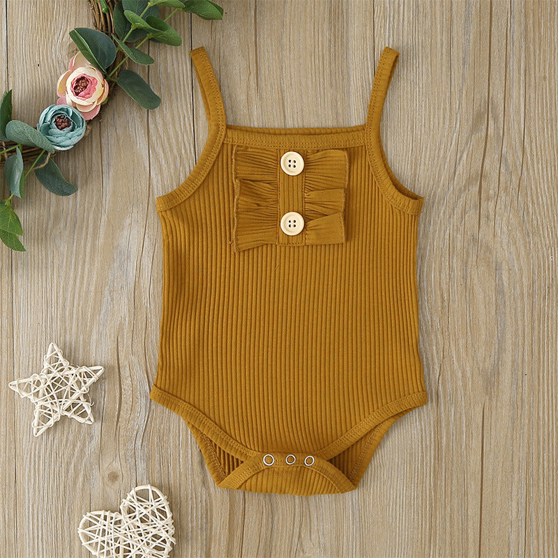 Printed Fashion Baby Girls Clothing Set