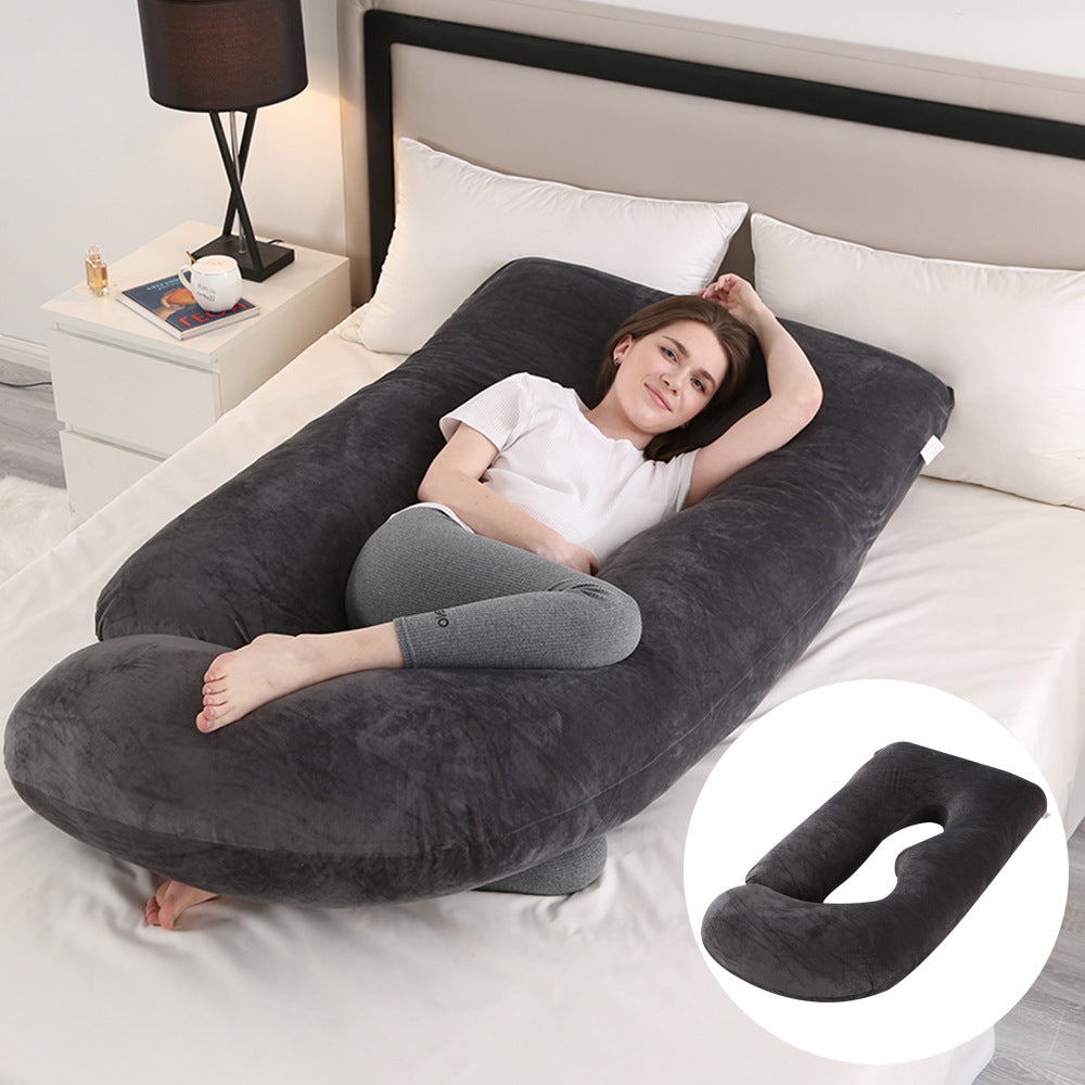 J-Type Maternity Waist Support Slope Pillow