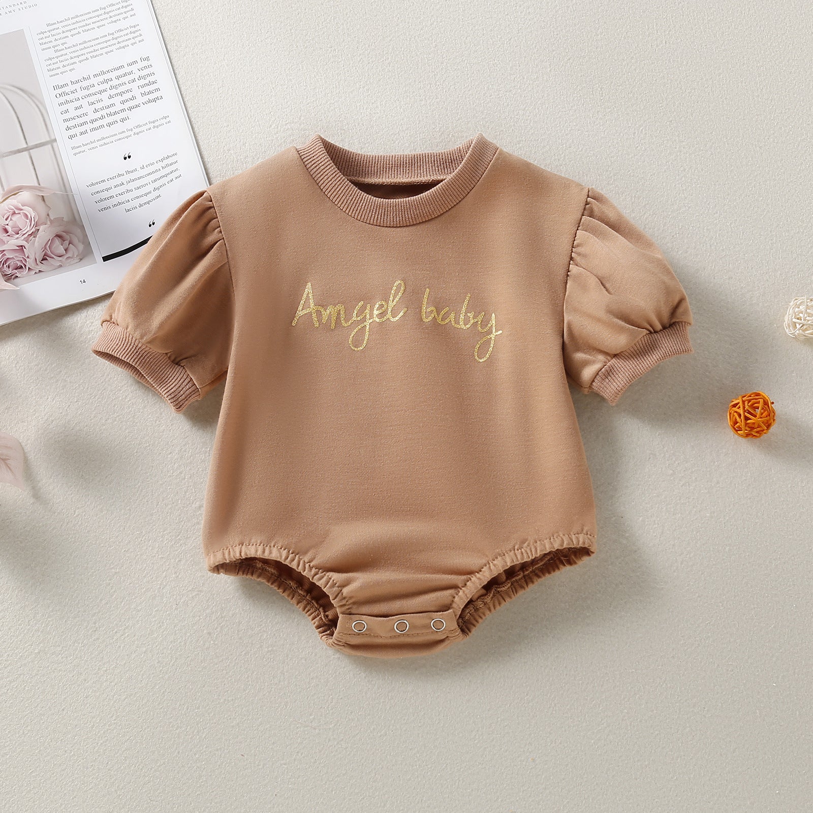 Baby Half Sleeve Triangle Romper Clothing