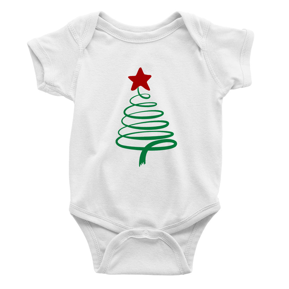 Cotton Baby Short Sleeve Romper Coating