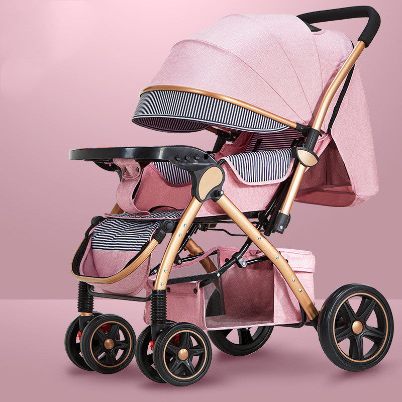 Lightweight Foldable Baby Stroller