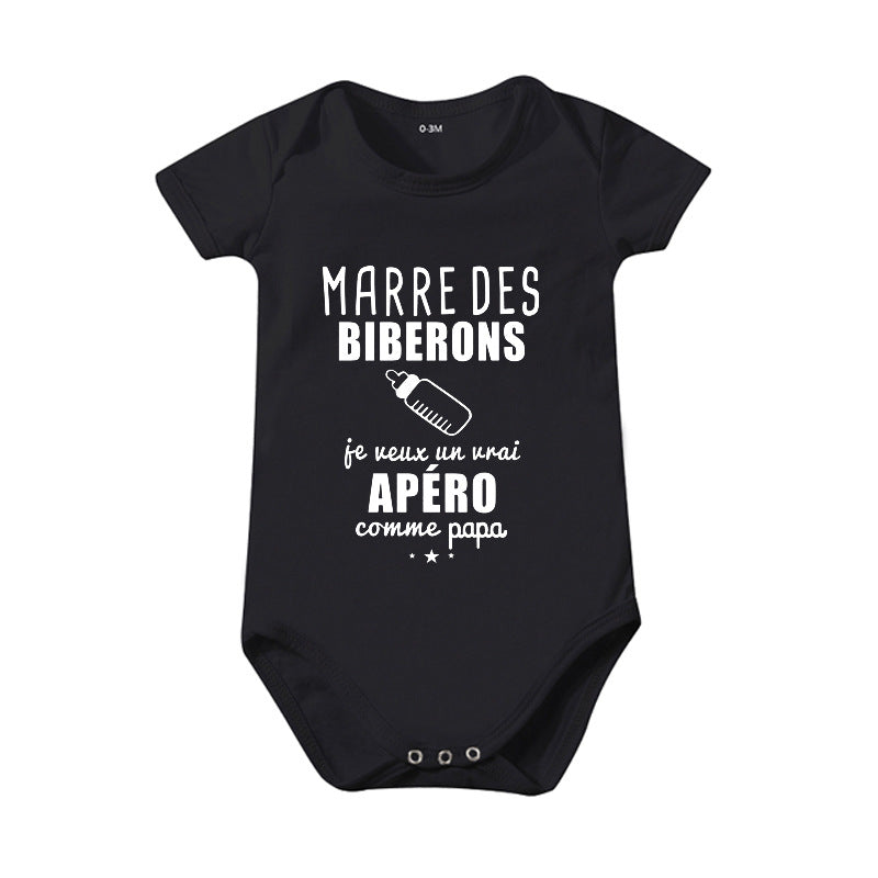 Pure Cotton Baby One-Piece Rompers