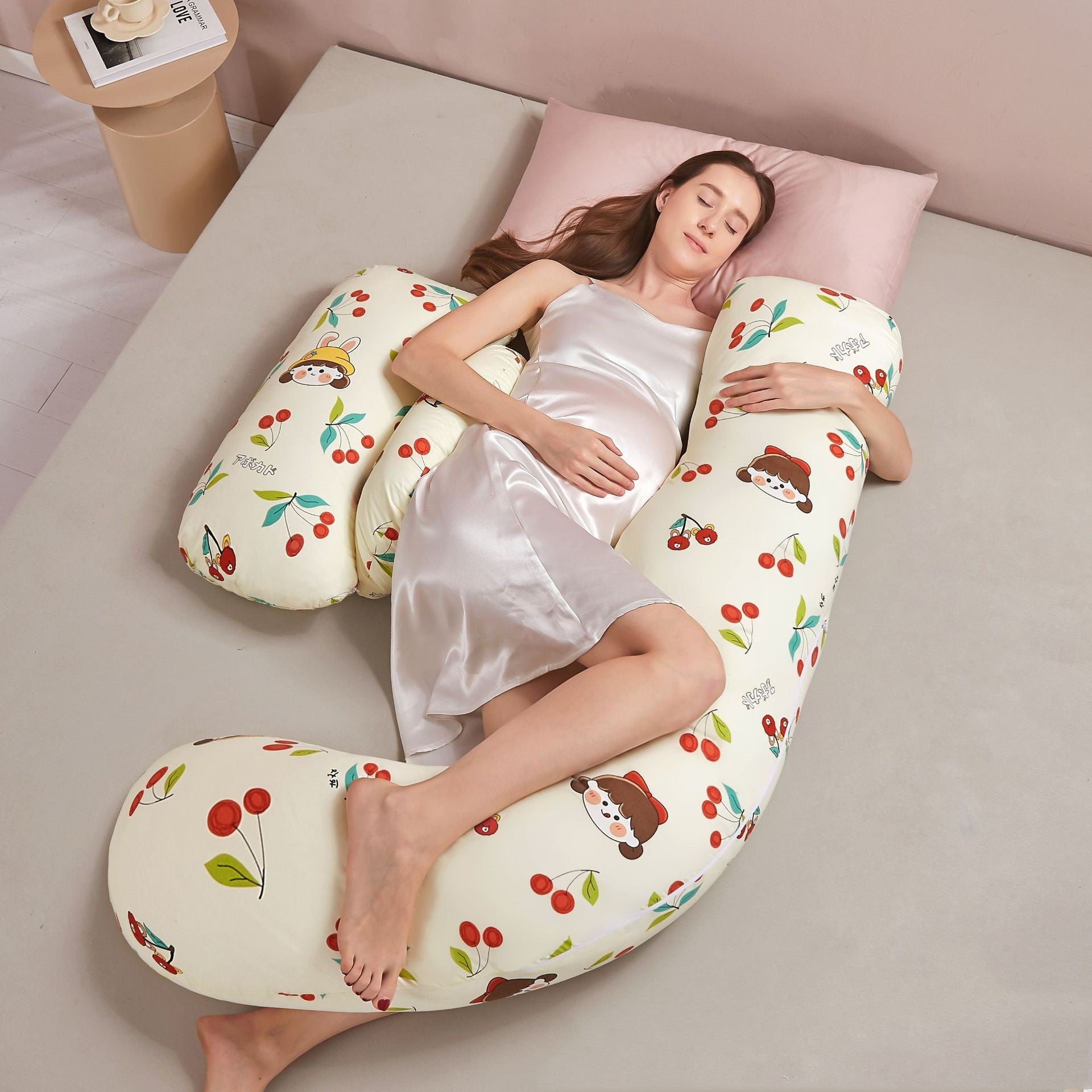 Tencel Summer Maternity Lumbar Side Sleeping Pillow