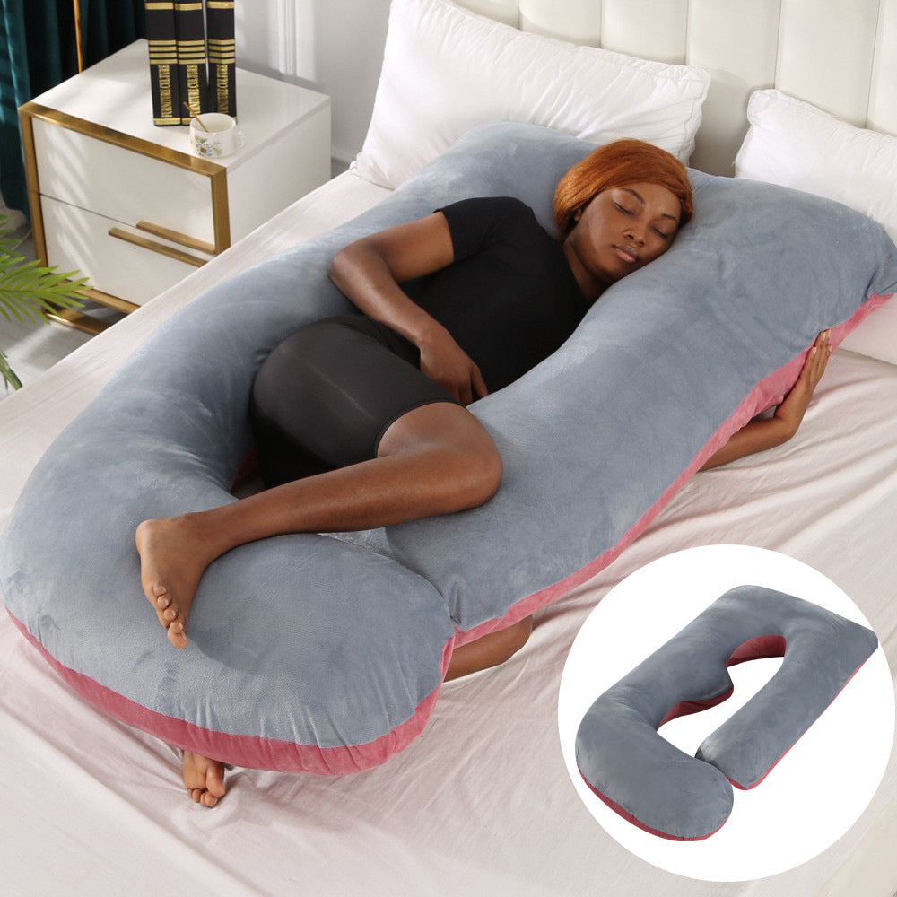 J-Type Maternity Waist Support Slope Pillow