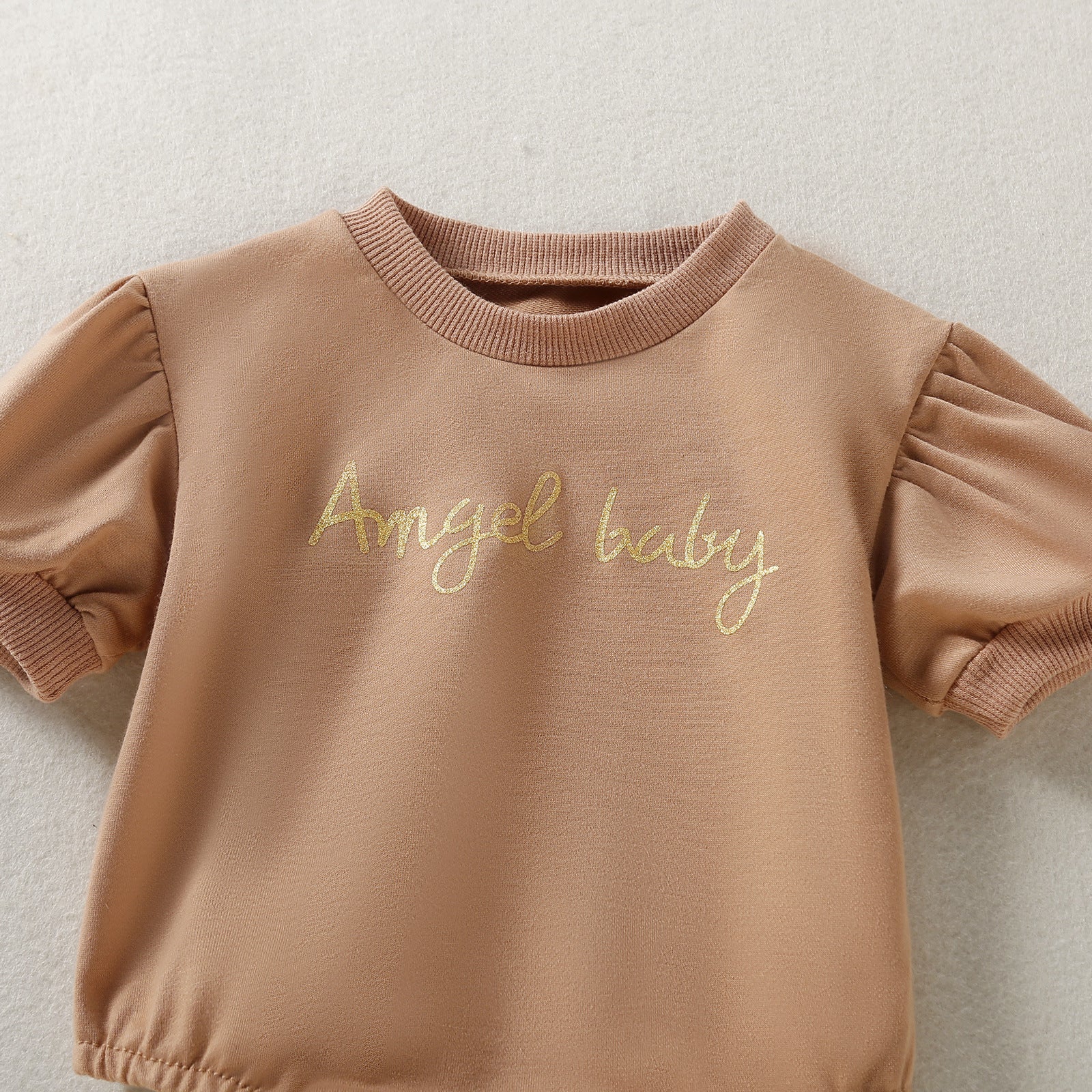 Baby Half Sleeve Triangle Romper Clothing