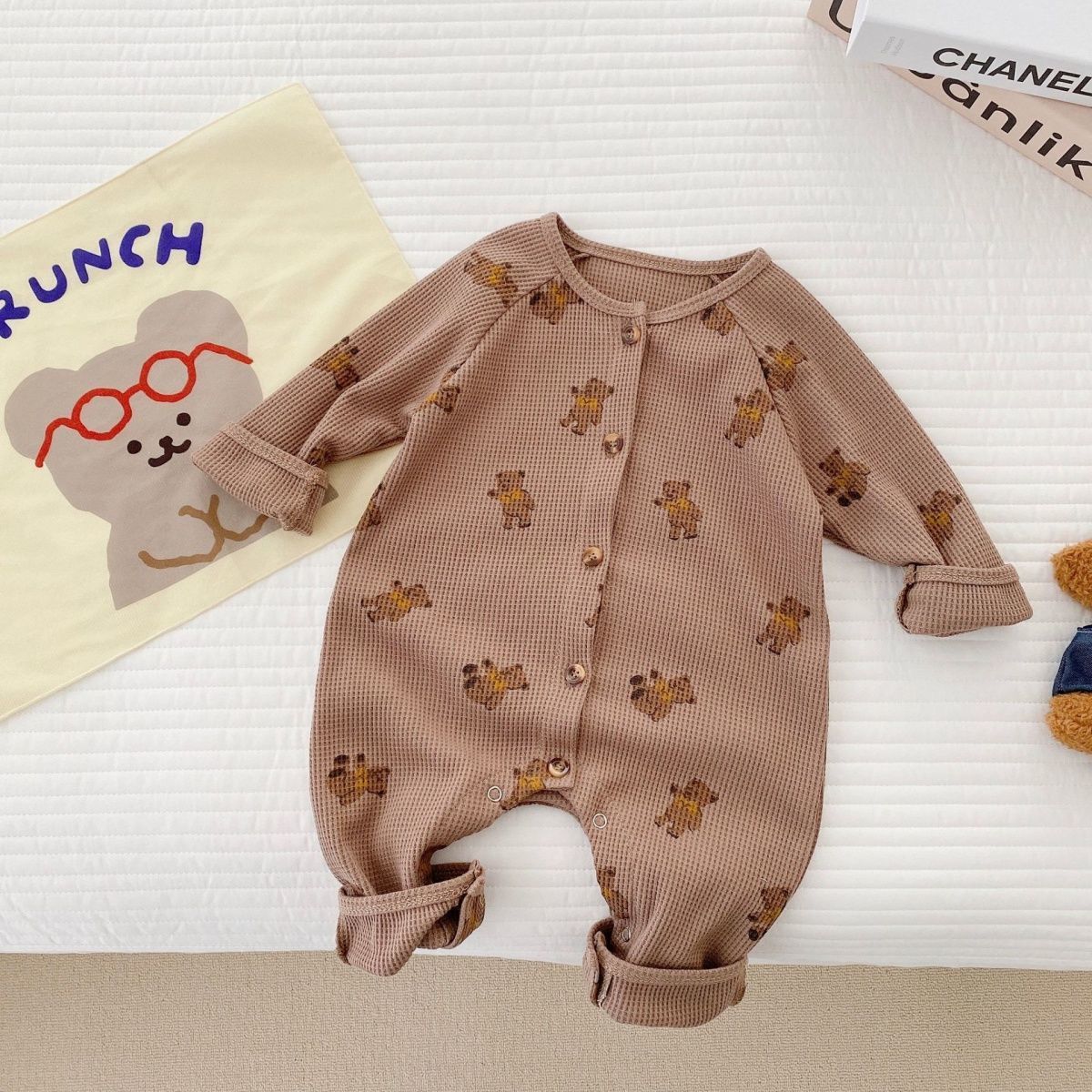 Baby Western Style Home Pajamas Romper