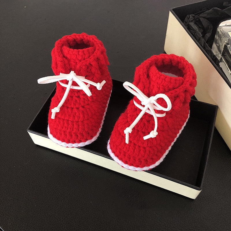 Hand-Woven Baby Shoes Unisex Casual Soft Shoes