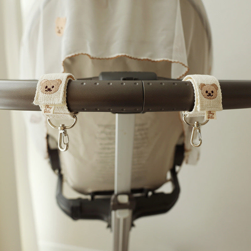 Bear Baby Stroller Hook Organizer