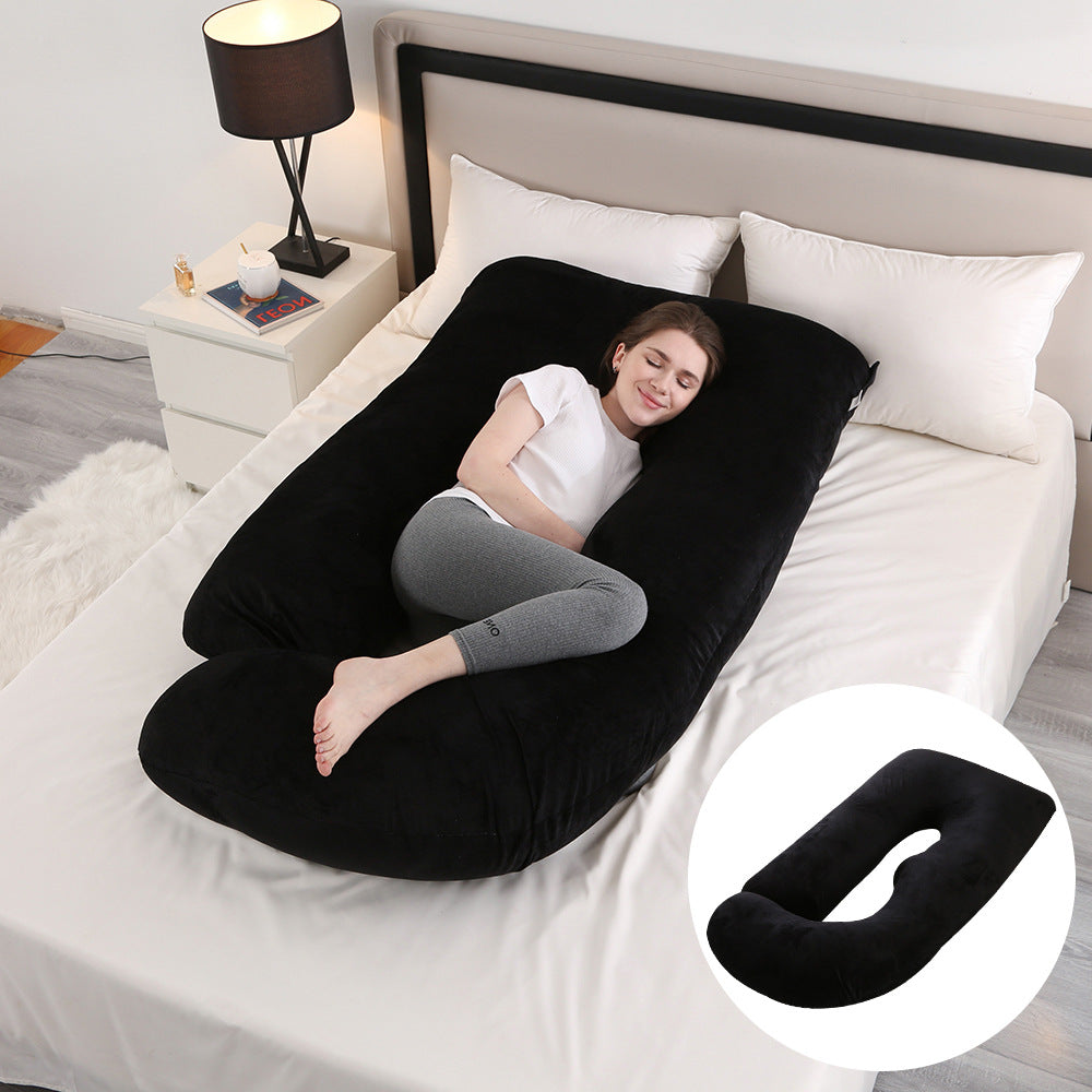 J-Type Maternity Waist Support Slope Pillow