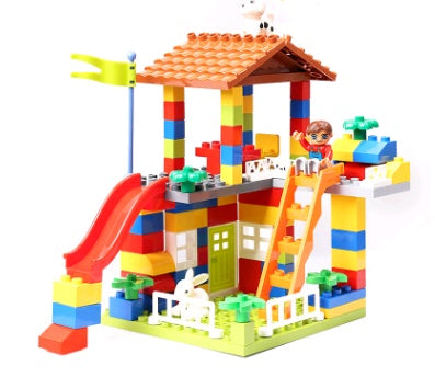 Children City Puzzle Building Blocks Educational Toy