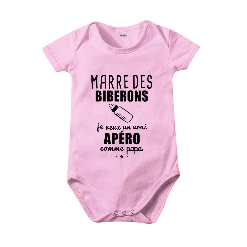 Pure Cotton Baby One-Piece Rompers