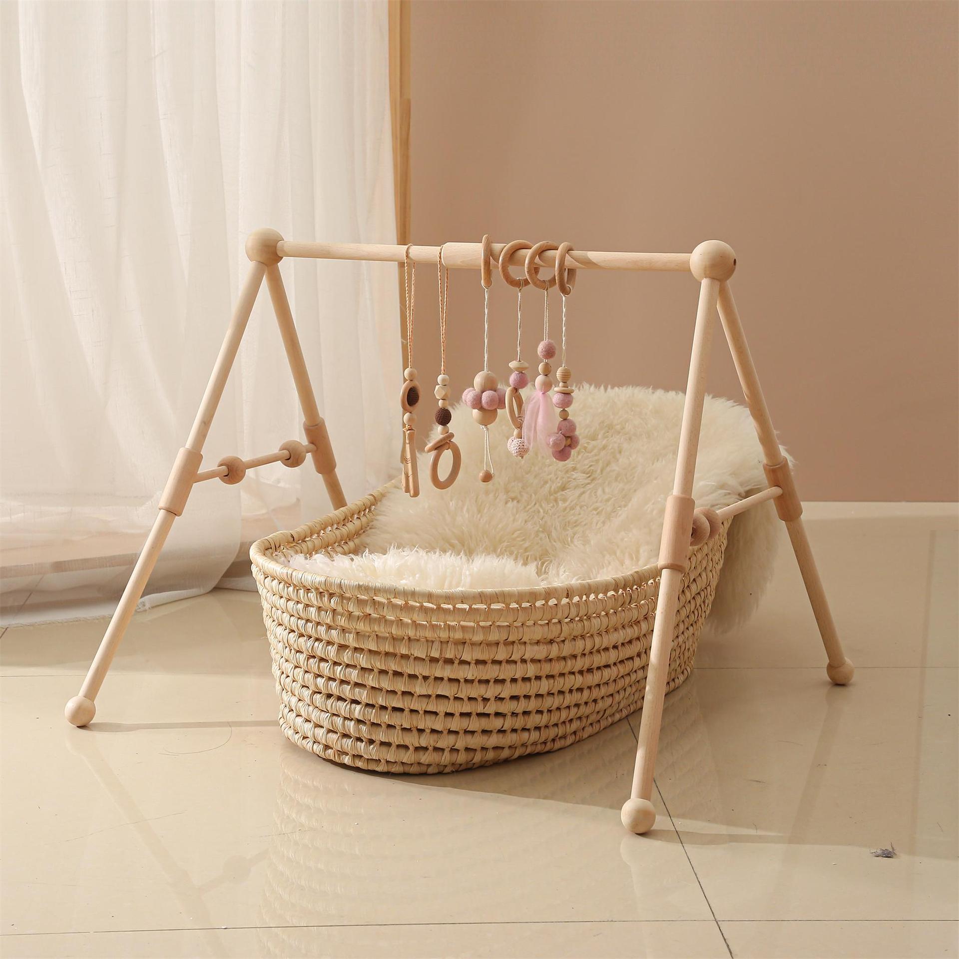 Newborn Baby Crib Activity Fitness Rack