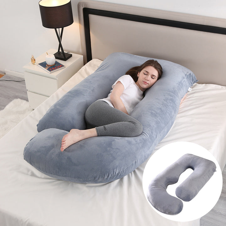 J-Type Maternity Waist Support Slope Pillow