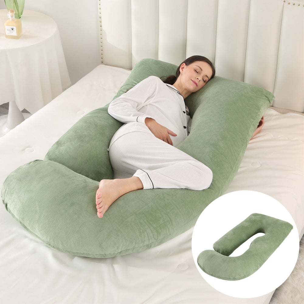 J-Type Maternity Waist Support Slope Pillow