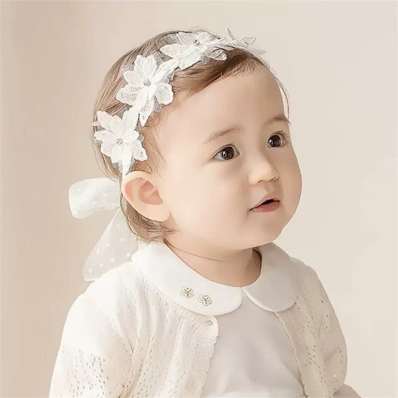 Baby Girl Bow Knot Lace Headband Hair Accessories