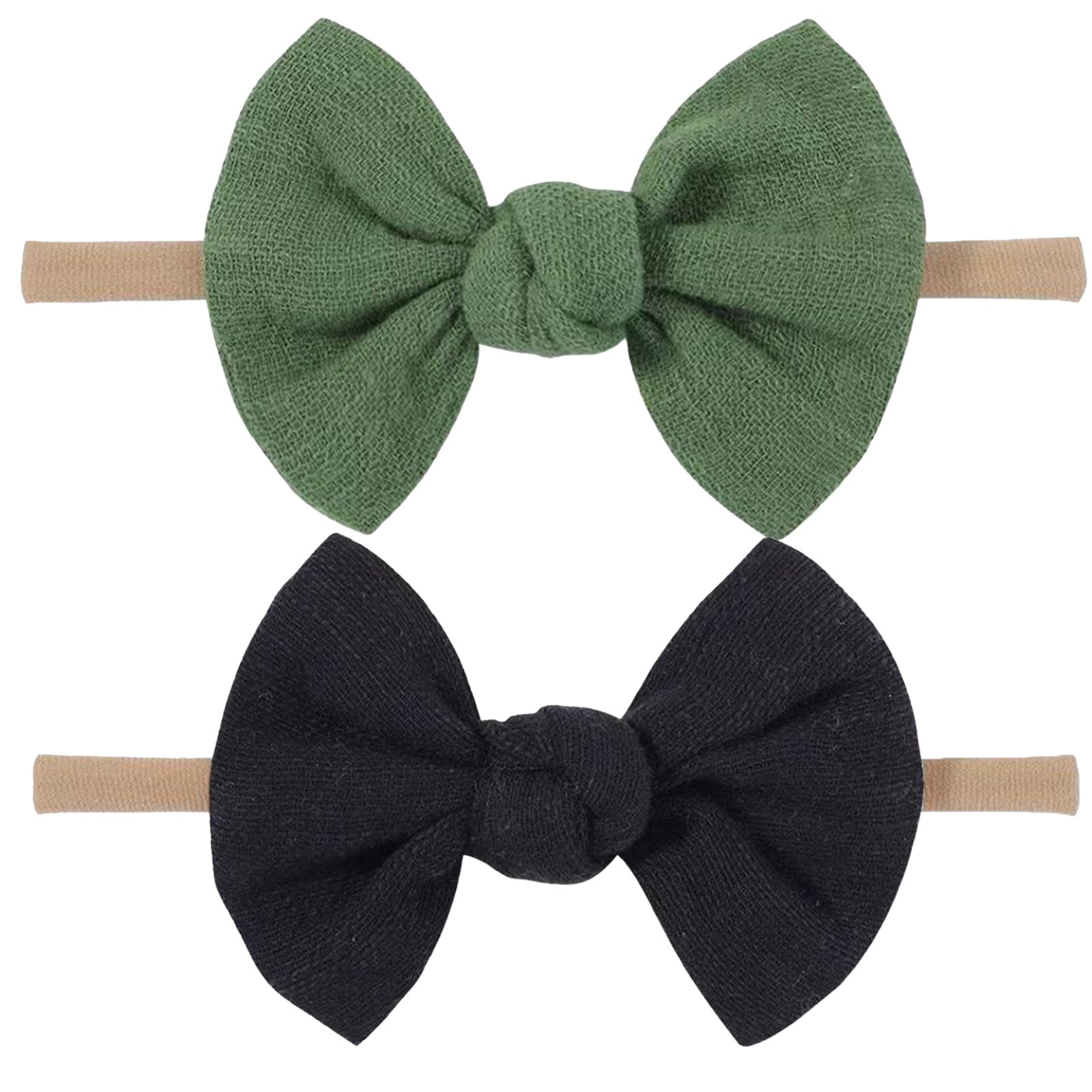 Baby Girl Nylon Bow Headband Hair Accessories