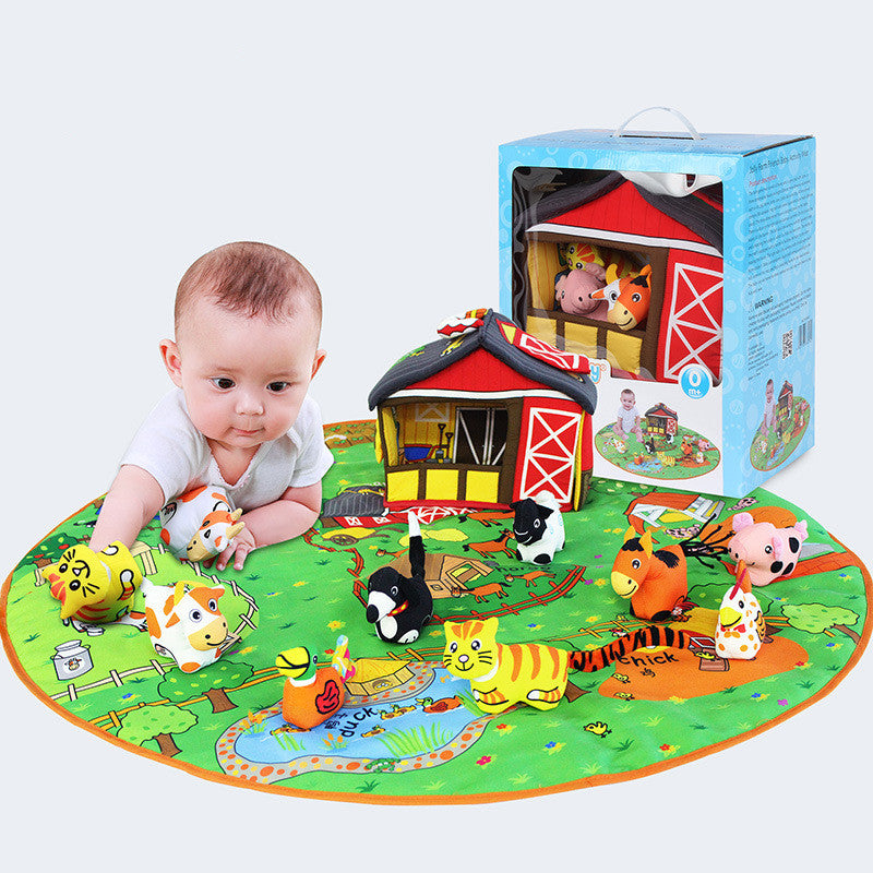 Baby Play Blanket Animal Early Education Toy