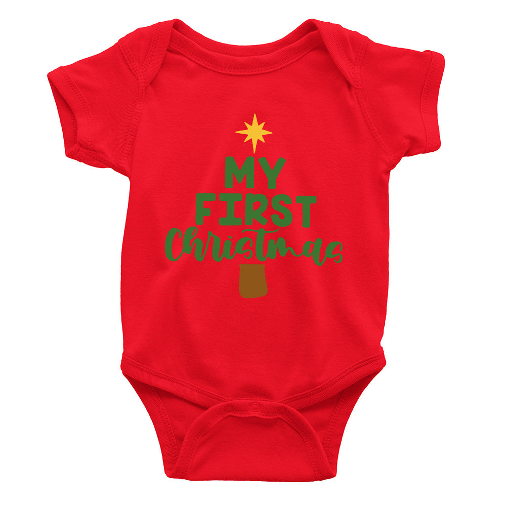 Cotton Baby Short Sleeve Romper Coating