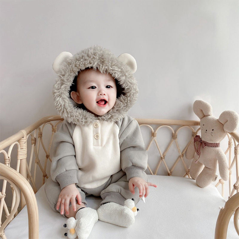 Newborn Baby Autumn Jumpsuit 0-3 Months Boy Outfit