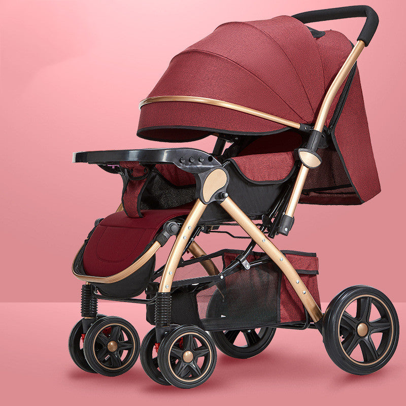 Lightweight Foldable Baby Stroller