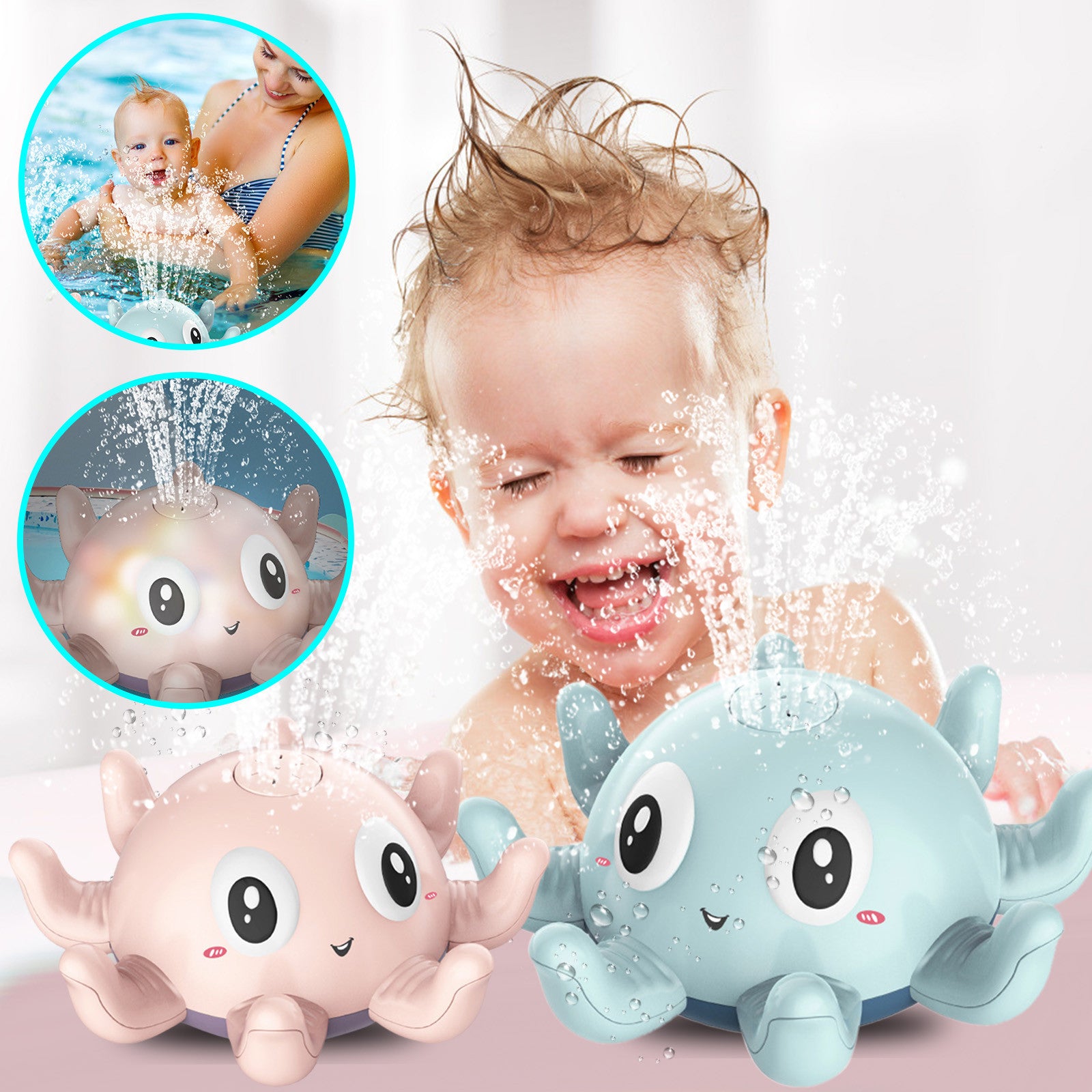 Children Automatic Water Spray Bath Toy