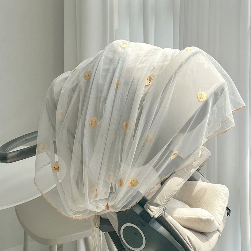 Full Coverage Baby Stroller Mosquito Net