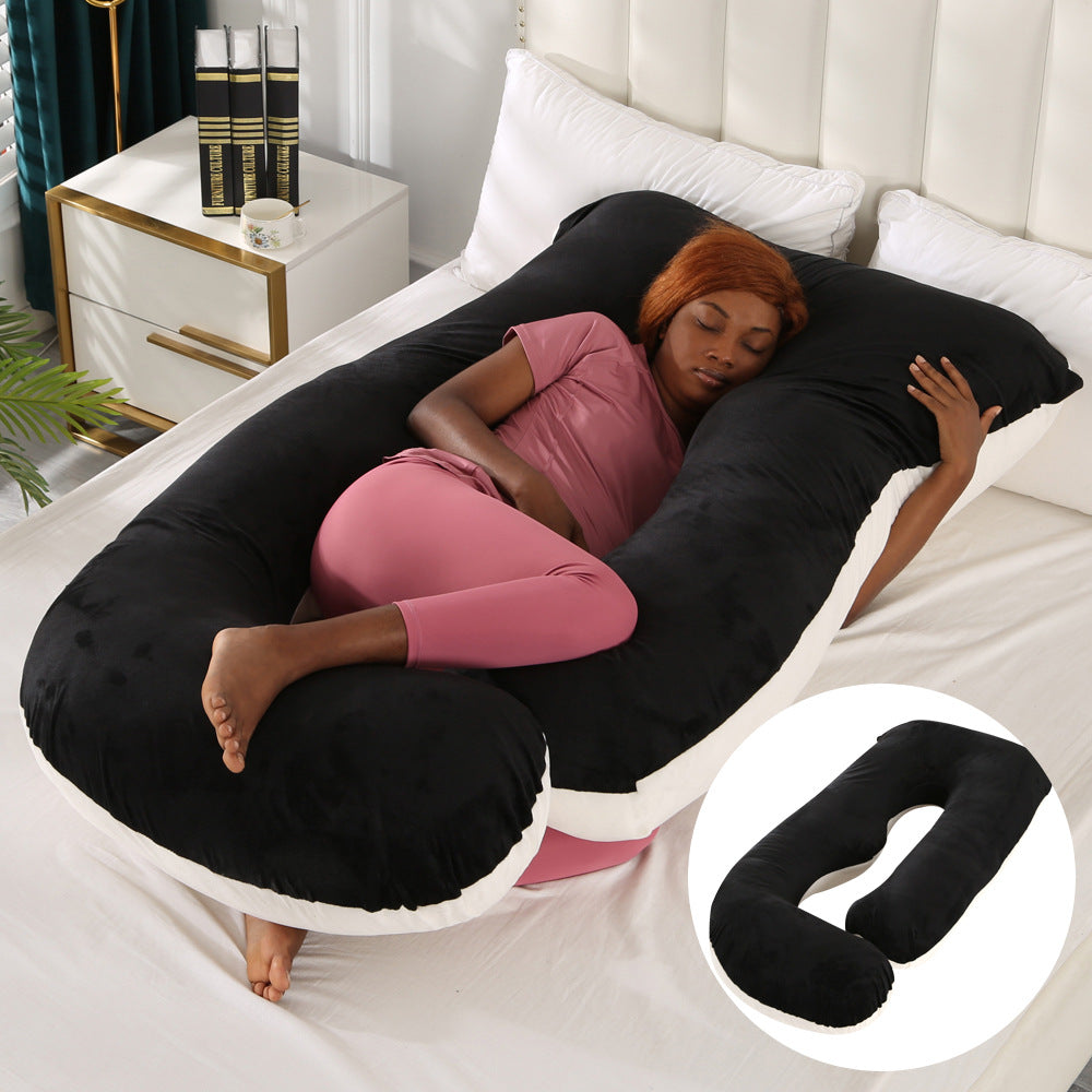 J-Type Maternity Waist Support Slope Pillow